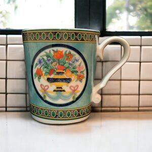 Set of 6 Pfaltzgraff Vivaldi Demitasse Mugs